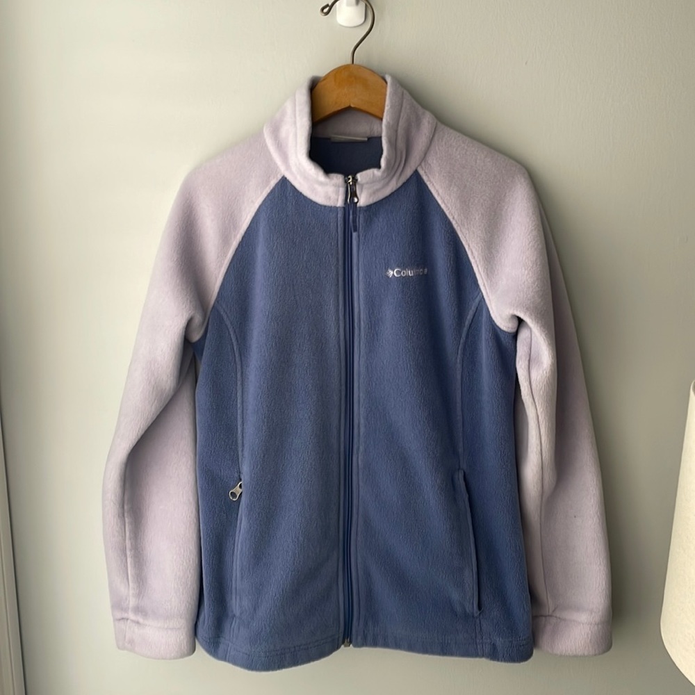 Columbia Girls Two Toned Purple Jacket